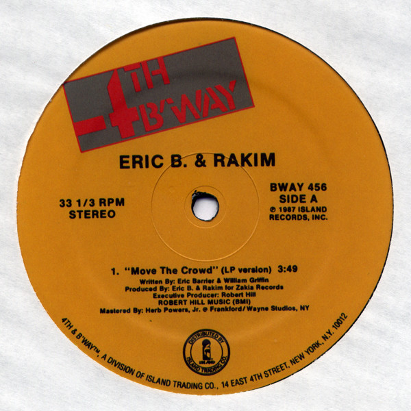 Move The Crowd / Paid In Full